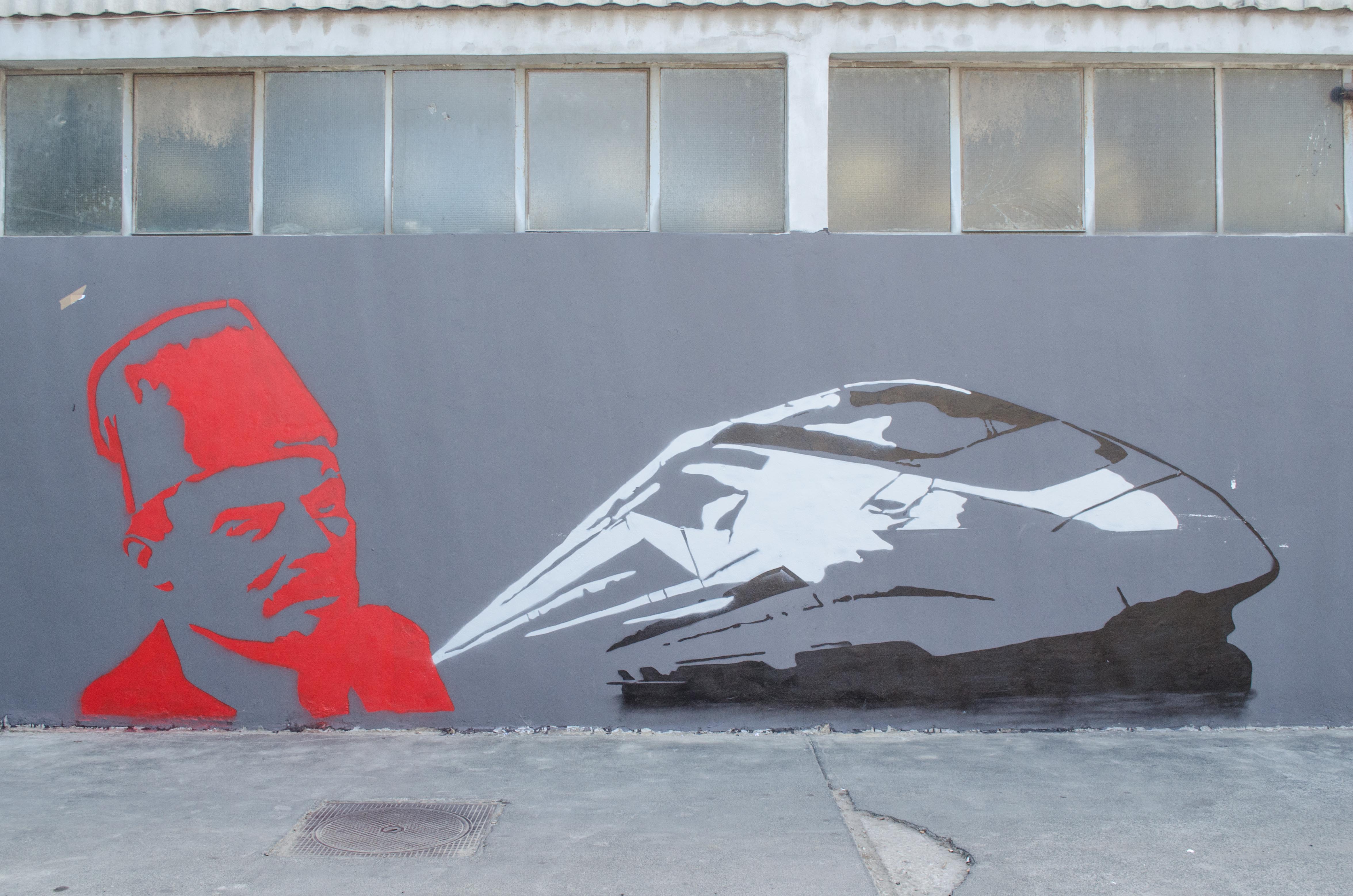 Waiting for the Train Exhibition Mar Mikhael