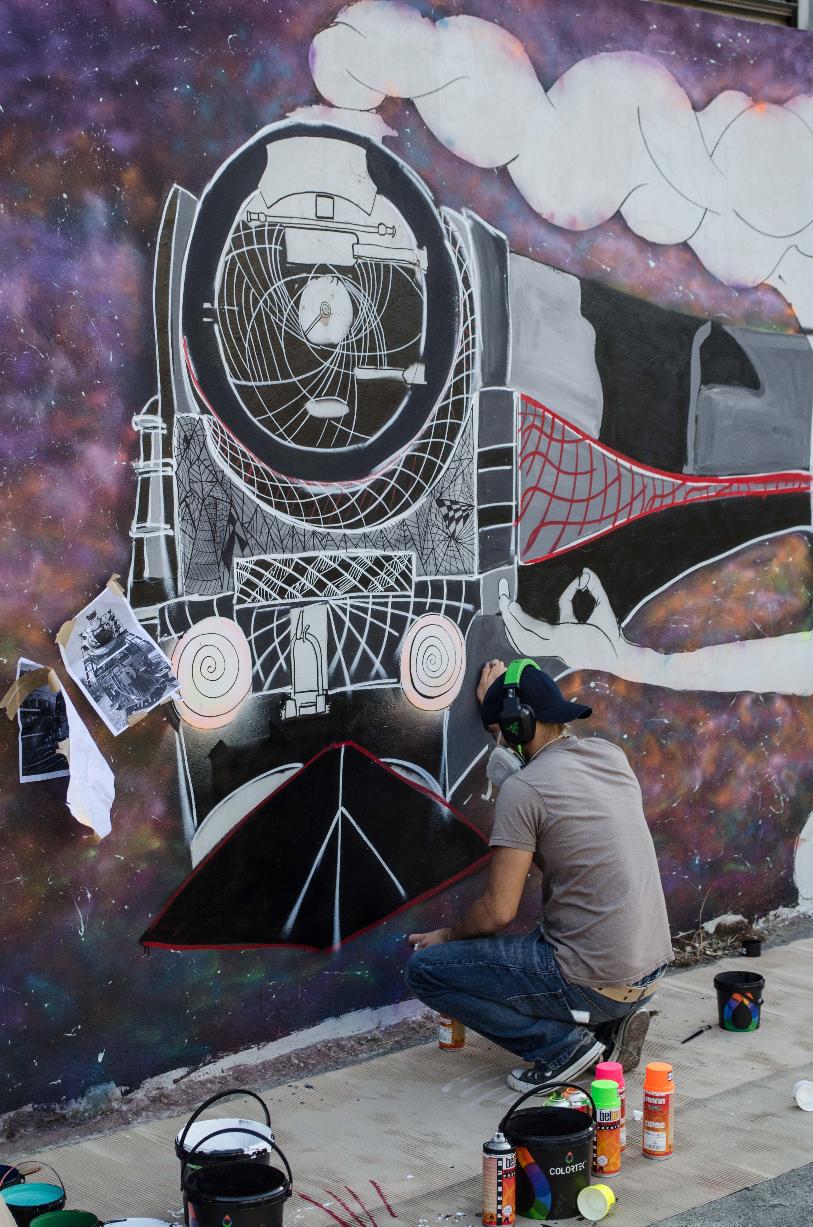 Waiting for the Train Exhibition Mar Mikhael