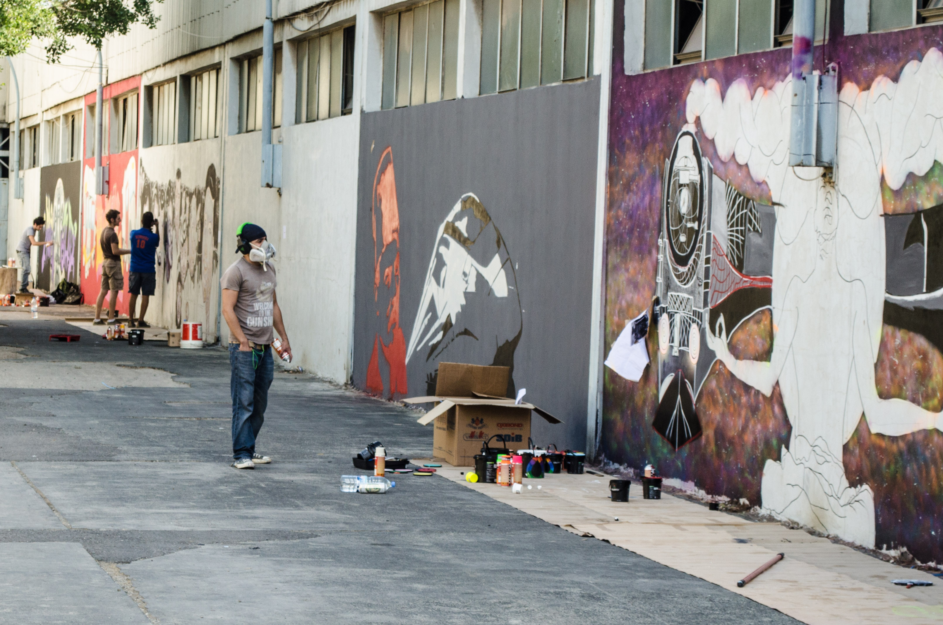 Waiting for the Train Exhibition Mar Mikhael