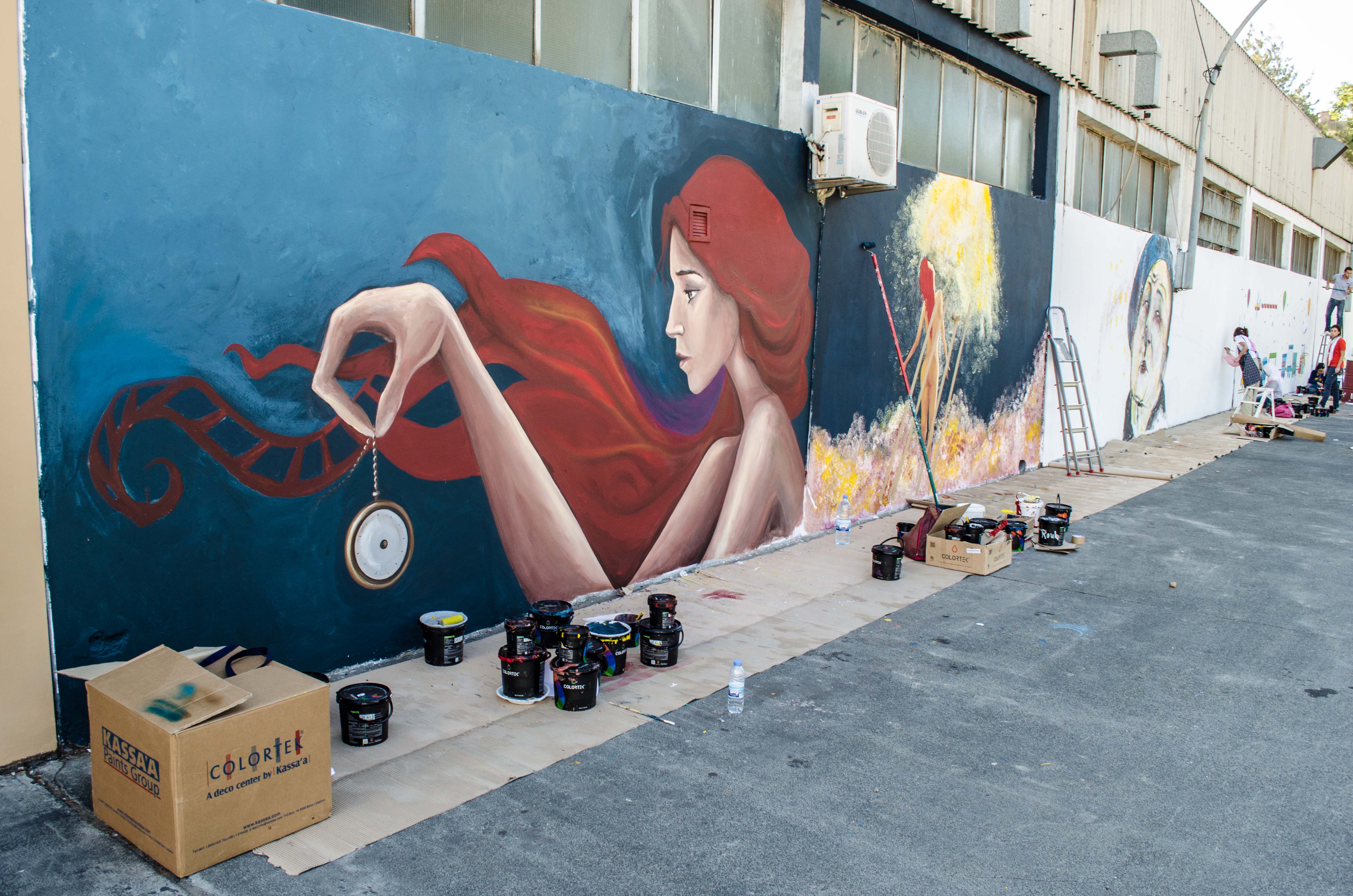 Waiting for the Train Exhibition Mar Mikhael