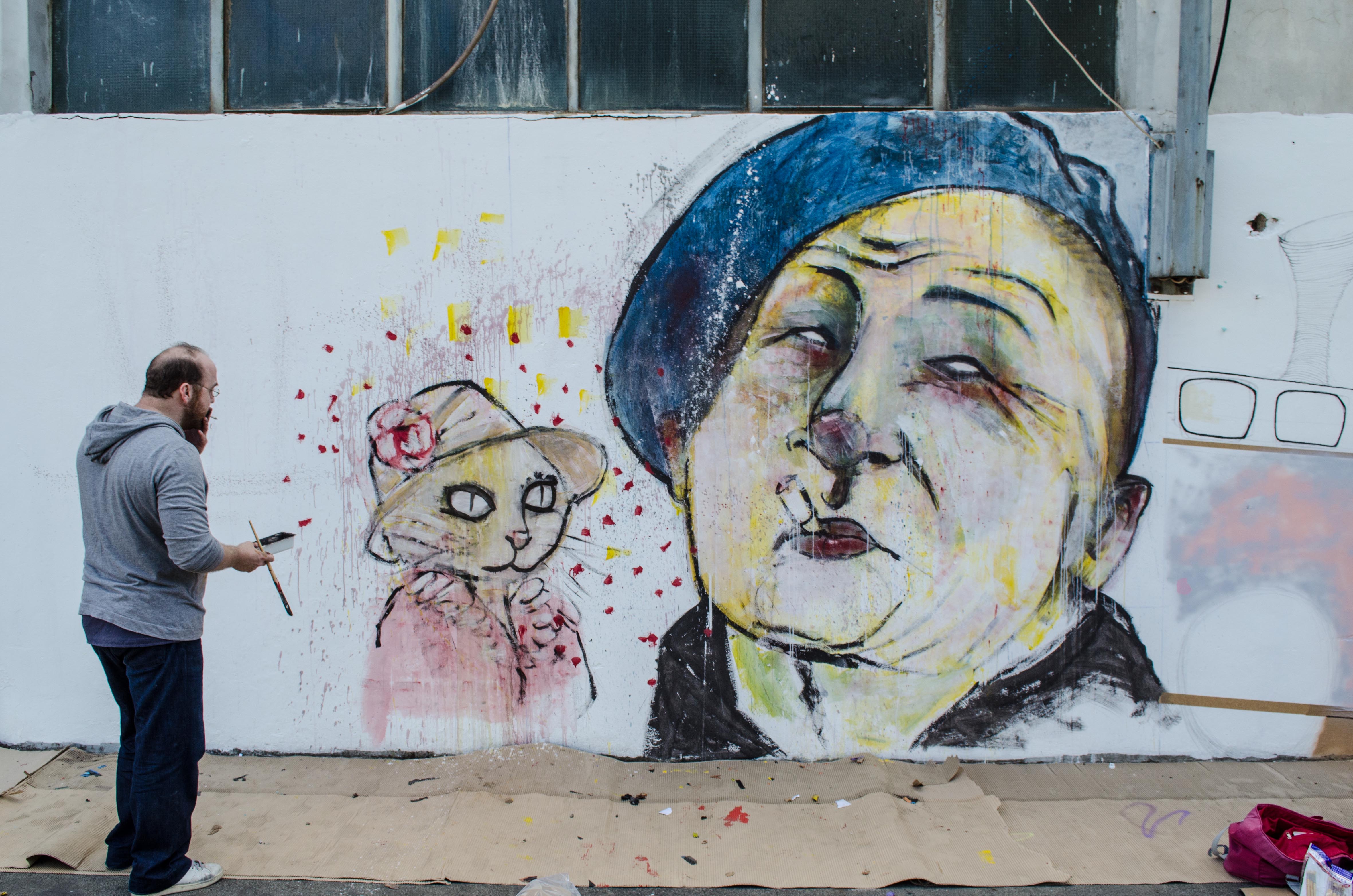 Waiting for the Train Exhibition Mar Mikhael