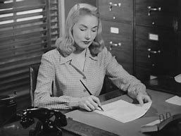Image result for 50s writing letter