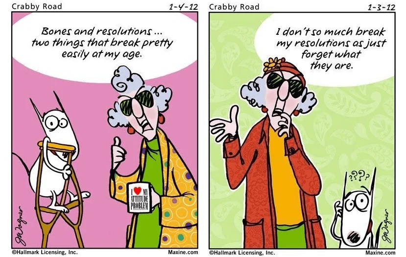 20 One-Panel Cartoons Capture Old Lady Maxine's Daily Experiences