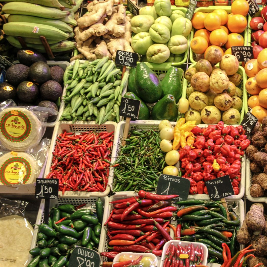 low sodium diet - fruit and vegetables