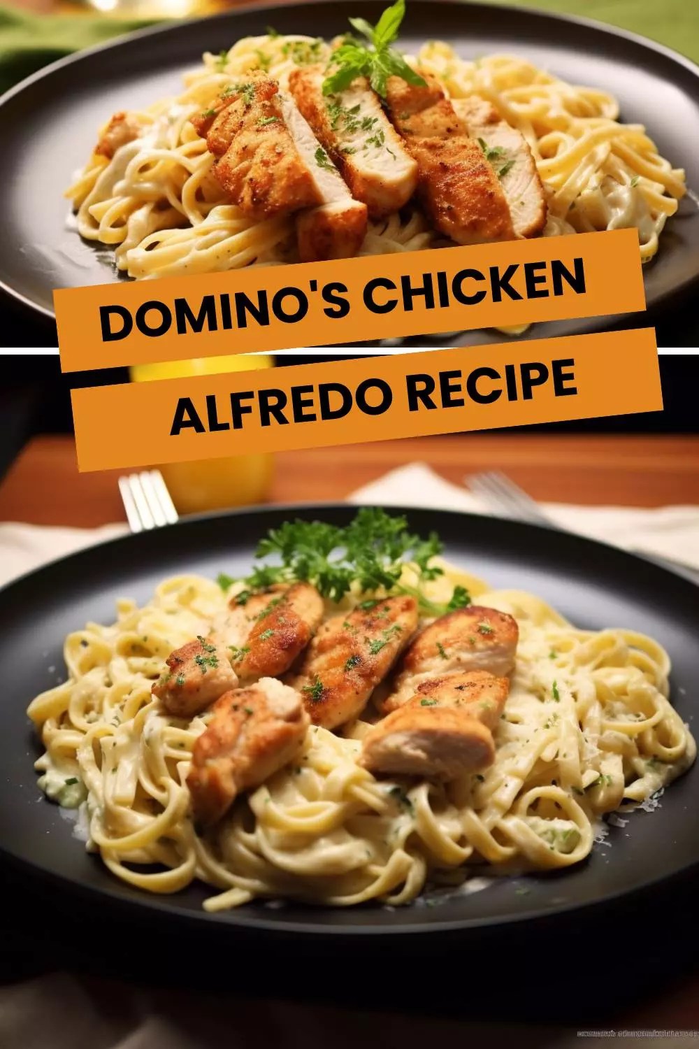 Domino's chicken alfredo recipe