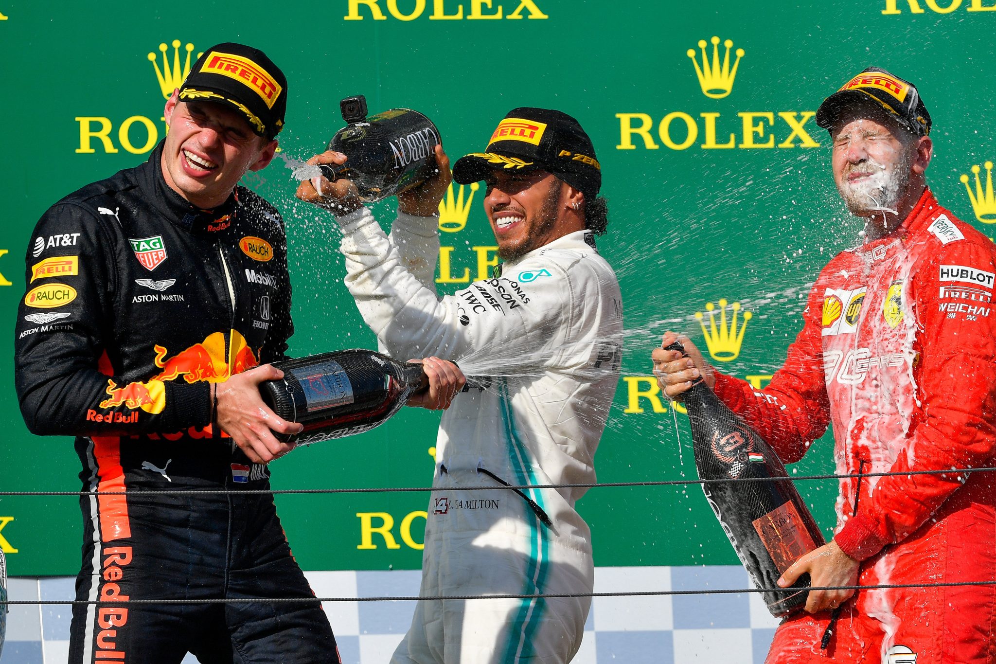 Formula One Hungarian Grand Prix Hamilton Wins Gallery