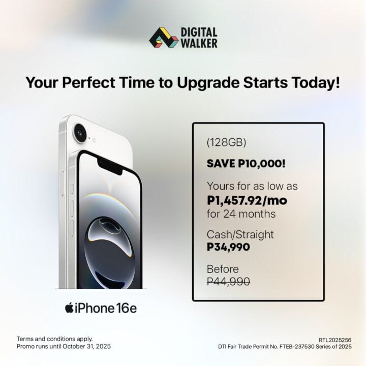 Digital Walker iPhone 16 Series Promo October 2025 (3)