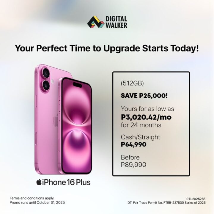 Digital Walker iPhone 16 Series Promo October 2025 (4)