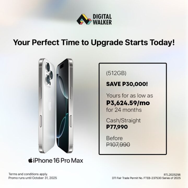 Digital Walker iPhone 16 Series Promo October 2025 (6)