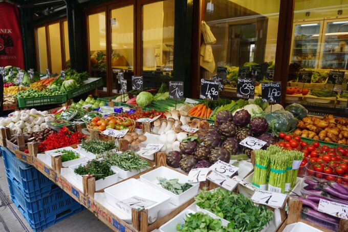 Bright produce at the market!