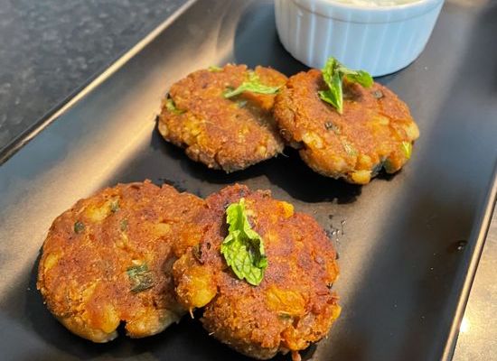 Sweet Potato Cakes/ Shakarkandi tikki