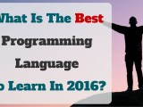 Learning How To Code In 2016