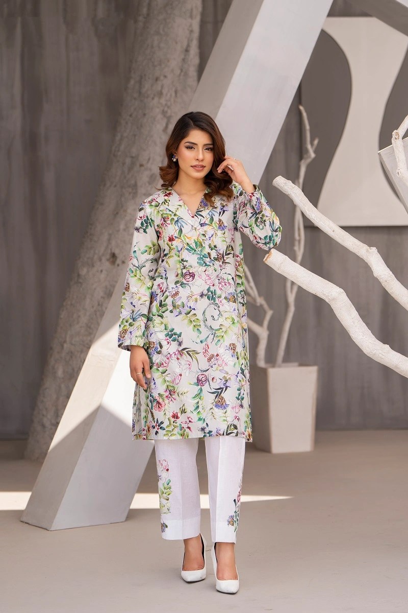 Elegance Printed Cambric Set