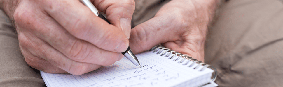 Documenting dates and issues about your property.