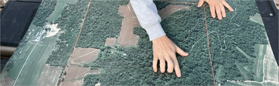 Protect yourself and your boundaries - use a map to help outline the boundaries for your guests.
