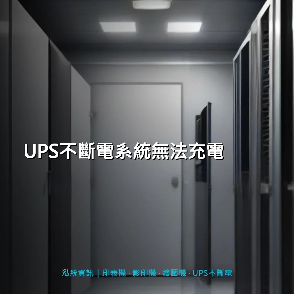 UPS不斷電系統無法充電怎麼辦？成因排查與日常維護指南