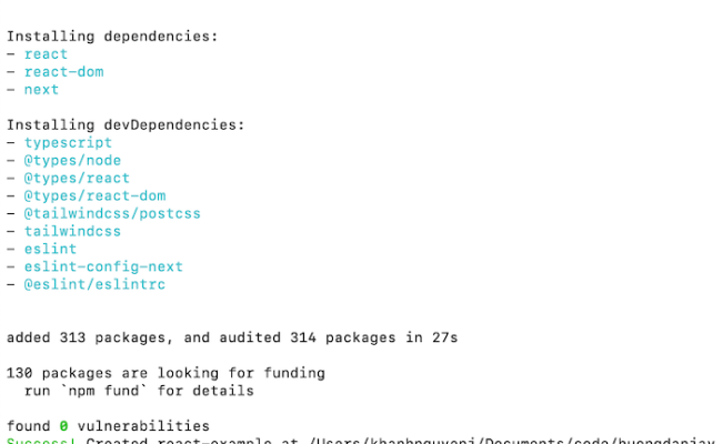 Create New React Project With Next.js Framework Using Node Package ...