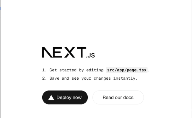 Create New React Project With Next.js Framework Using Node Package ...