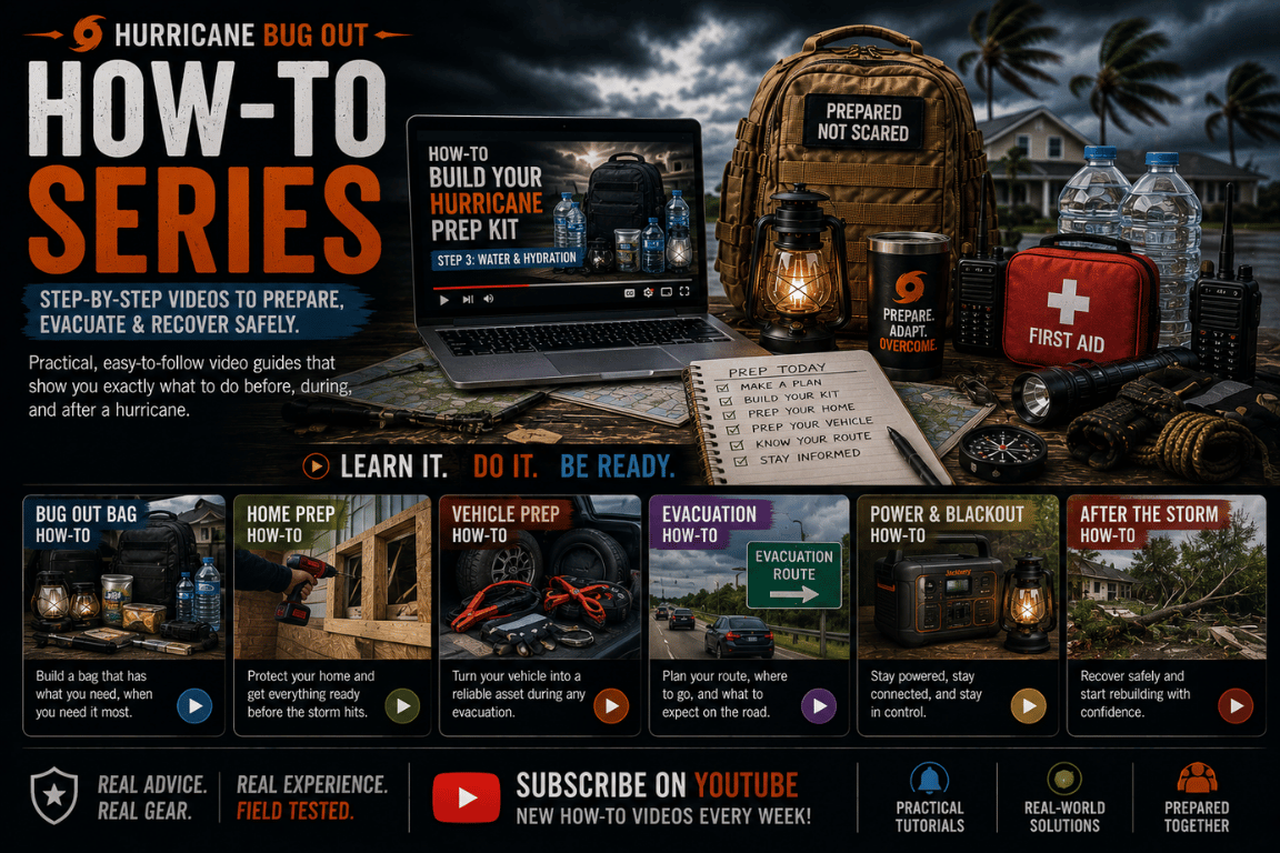 Hurricane Preparedness How-To Videos