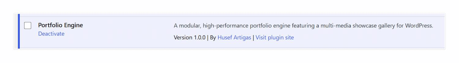 Project Asset