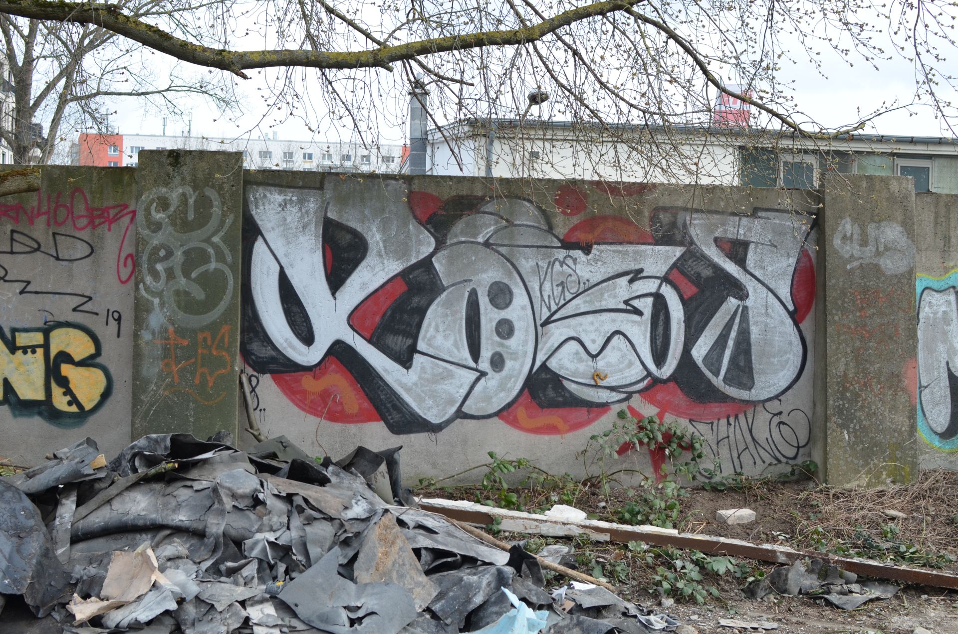 Berlin Graffiti Bombing