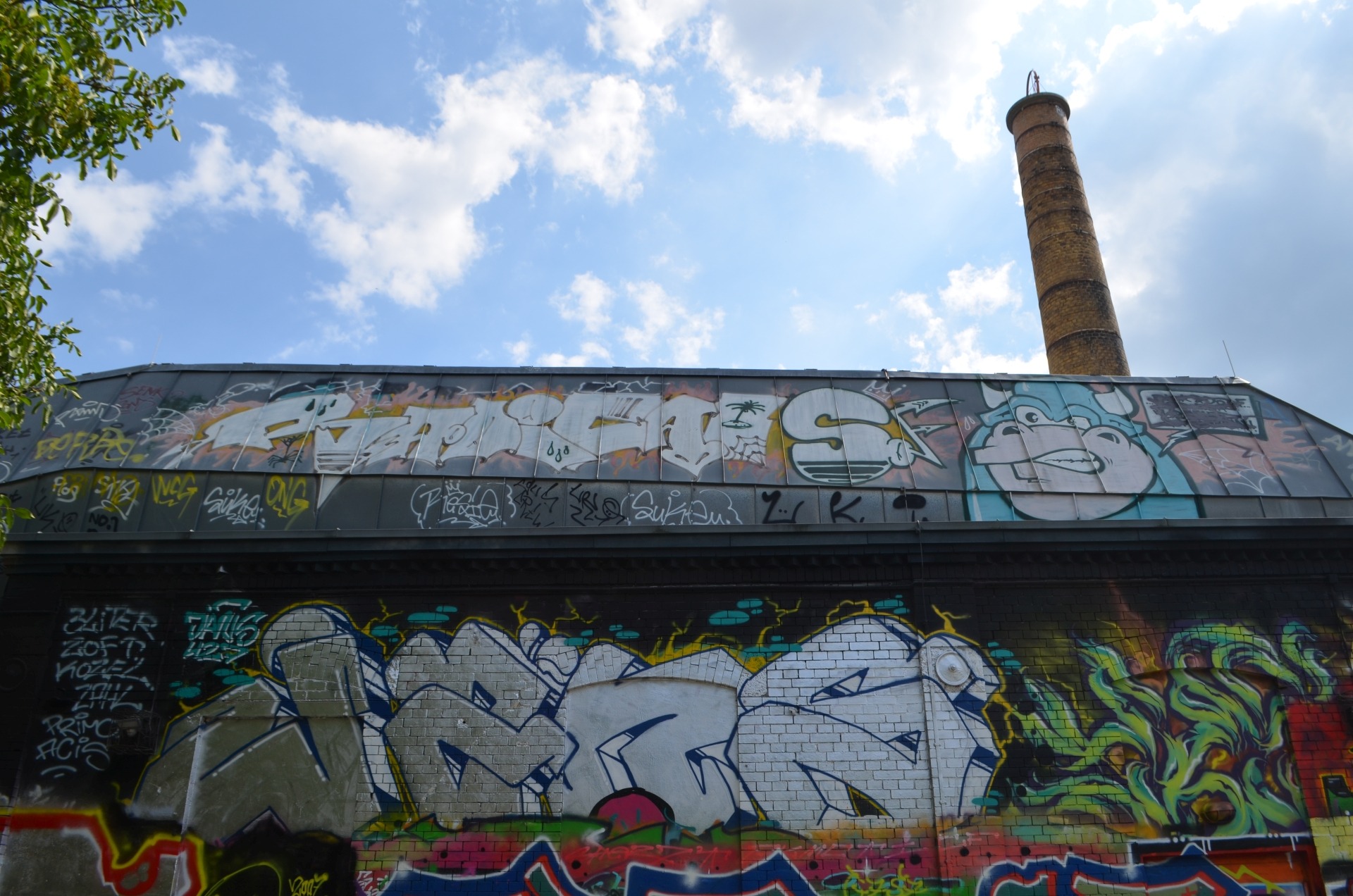 Leipzig Graffiti Bombing