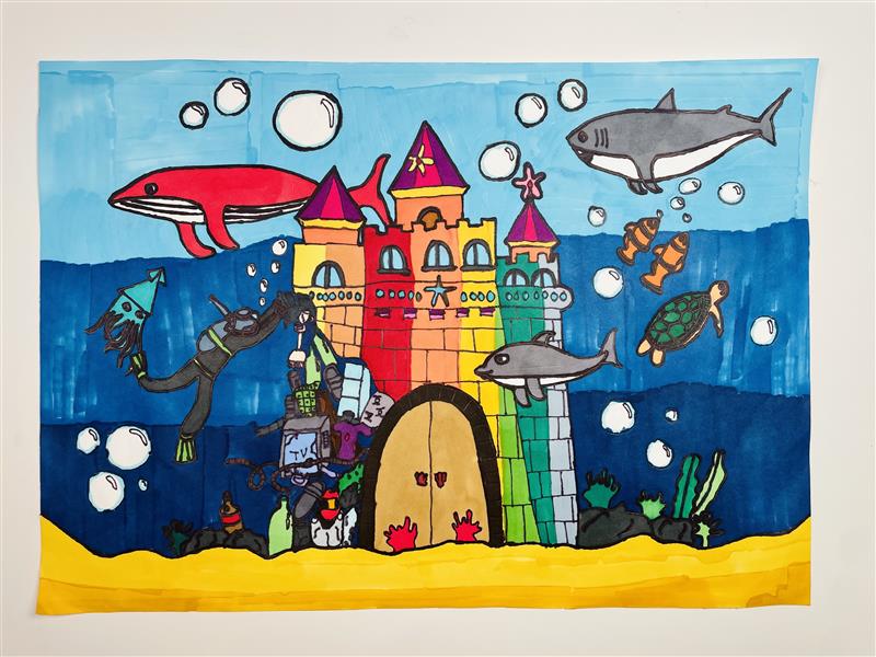 The Recycled Rainbow Castle: Save the Sea, Save the World!