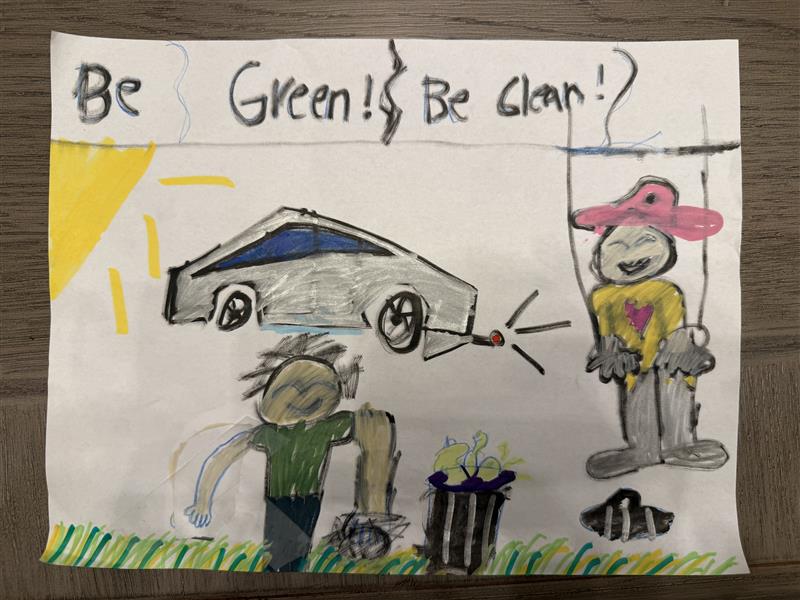 Be green! Be clean!