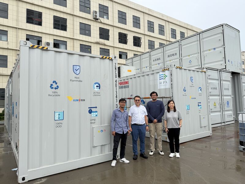 Factory Acceptance Testing (FAT) for one of VFlowTech’s latest Flow Battery systems