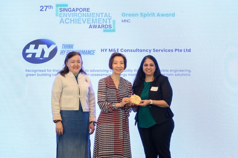 HY Conferred the Green Spirit Award at the Singapore Environmental Achievement Awards (SEAA) 2026! 🏆🇸🇬