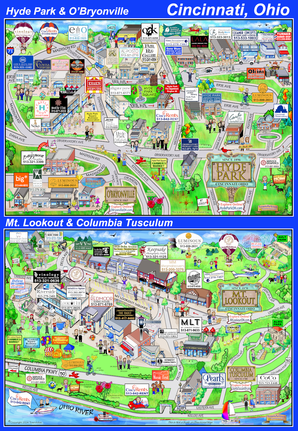Hyde Park OH Home Noflashmap 