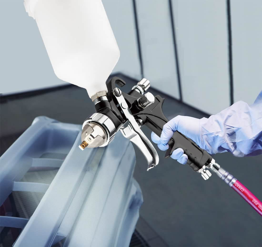 Pro HVLP Gravity Feed Paint Gun Water Transfer Printing, Hydrographic