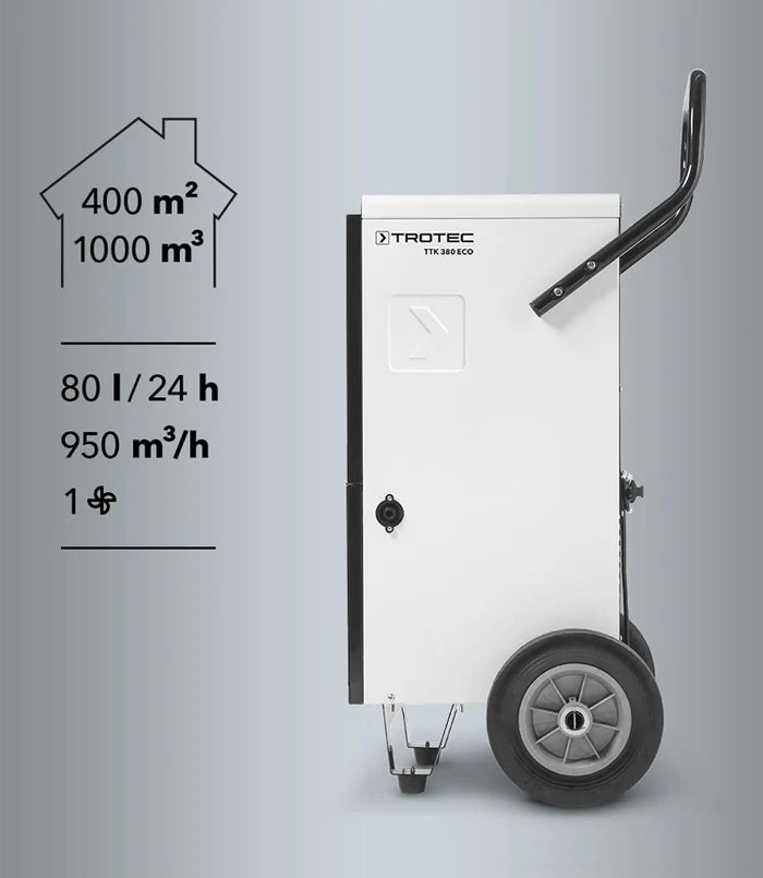 Trotec TTK 380 Eco Dehumidifier 80L/DAY - Image 2
