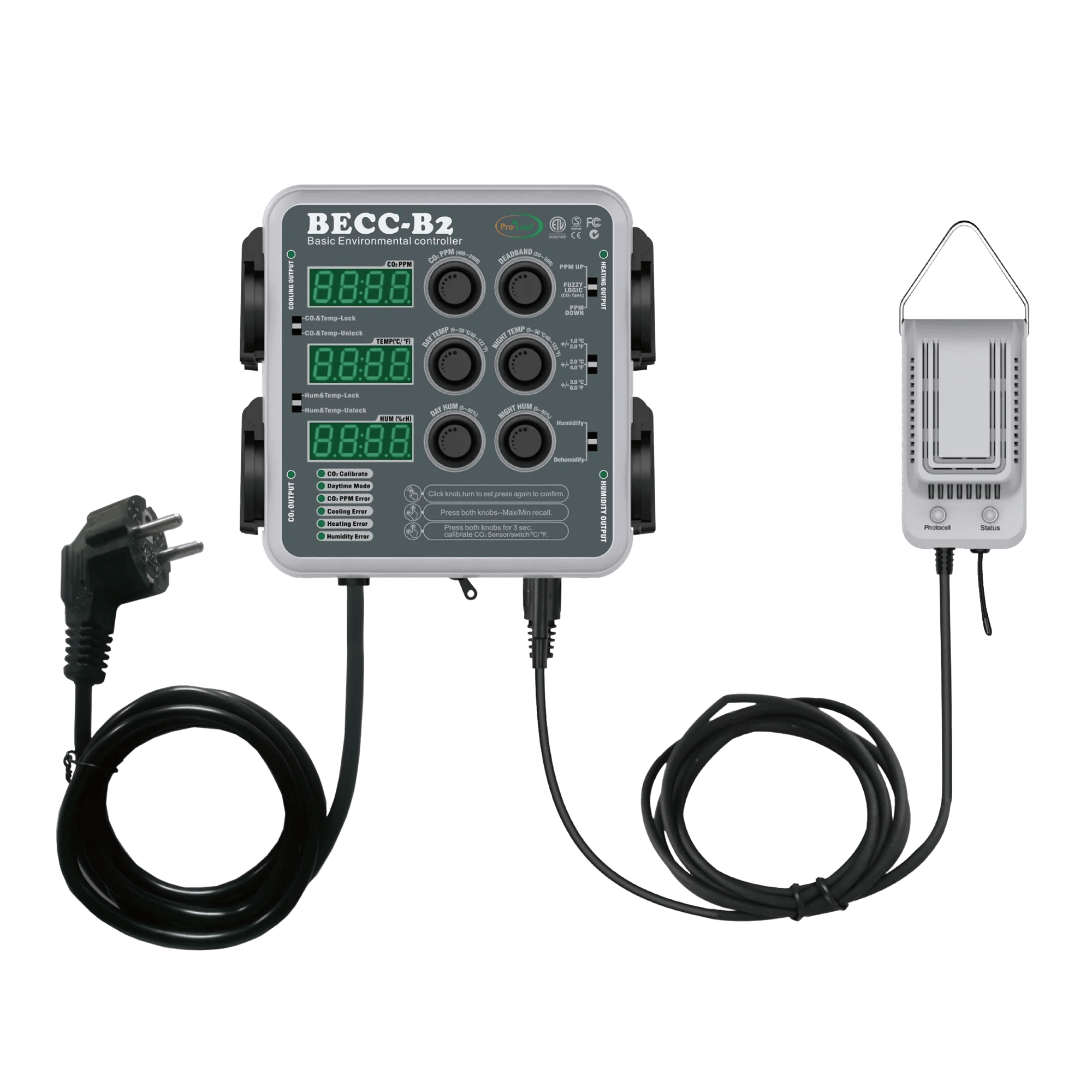 Pro-Leaf CO2 Controller - BECC - B2