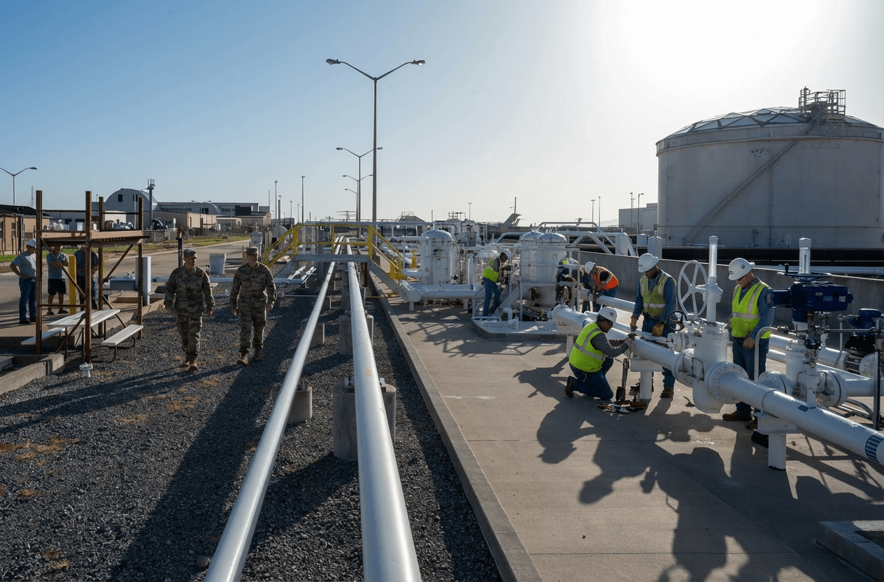 military fuel pipelines