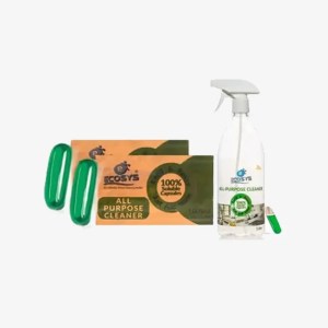 Ecosys  All Purpose Cleaner Capsule Pack of 2 Pkt || health frindly, eco friendly
