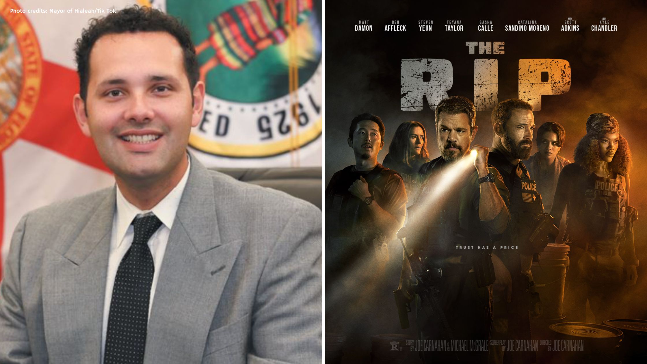 Mayor Bryan Calvo Challenges Netflix’s Portrayal of Hialeah in ‘The Rip’ – Hy-Lo Information