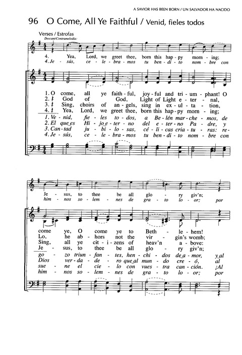 The lyrics and original music for this very inspiring song was done by mac lynchsheet music for this arrangement: . O Come All Ye Faithful Hymnary Org