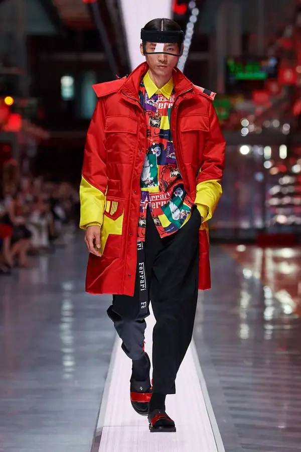 Ferrari Debuts First Runway Collection Fashion Menswear Womenswear