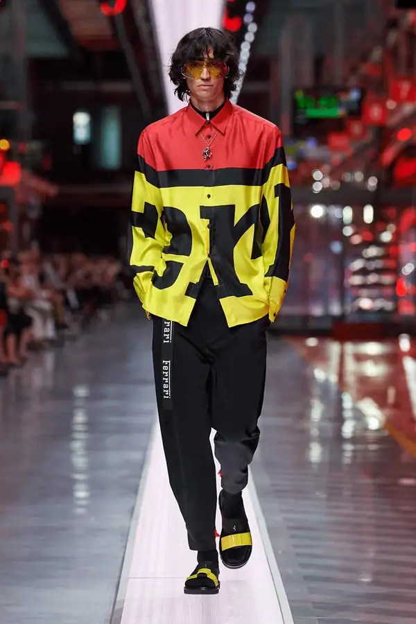 Ferrari Debuts First Runway Collection Fashion Menswear Womenswear