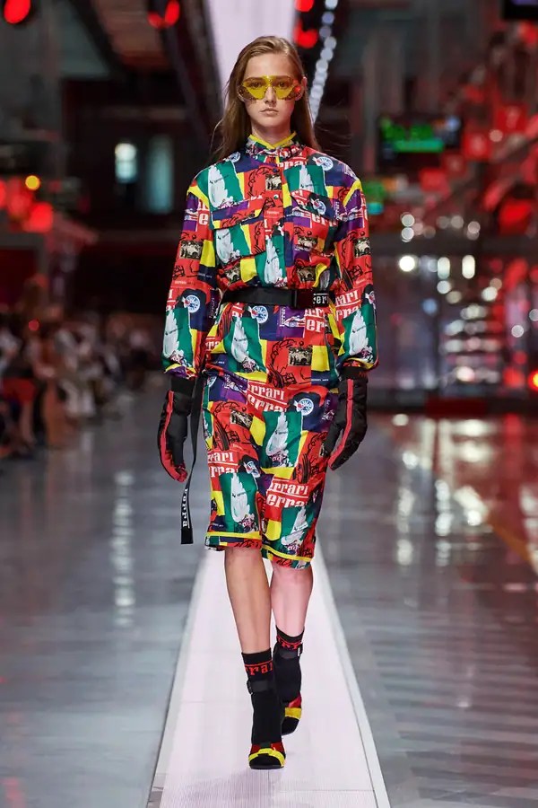 Ferrari Debuts First Runway Collection Fashion Menswear Womenswear