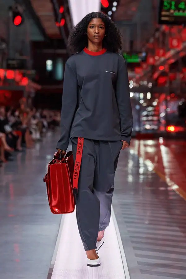 Ferrari Debuts First Runway Collection Fashion Menswear Womenswear