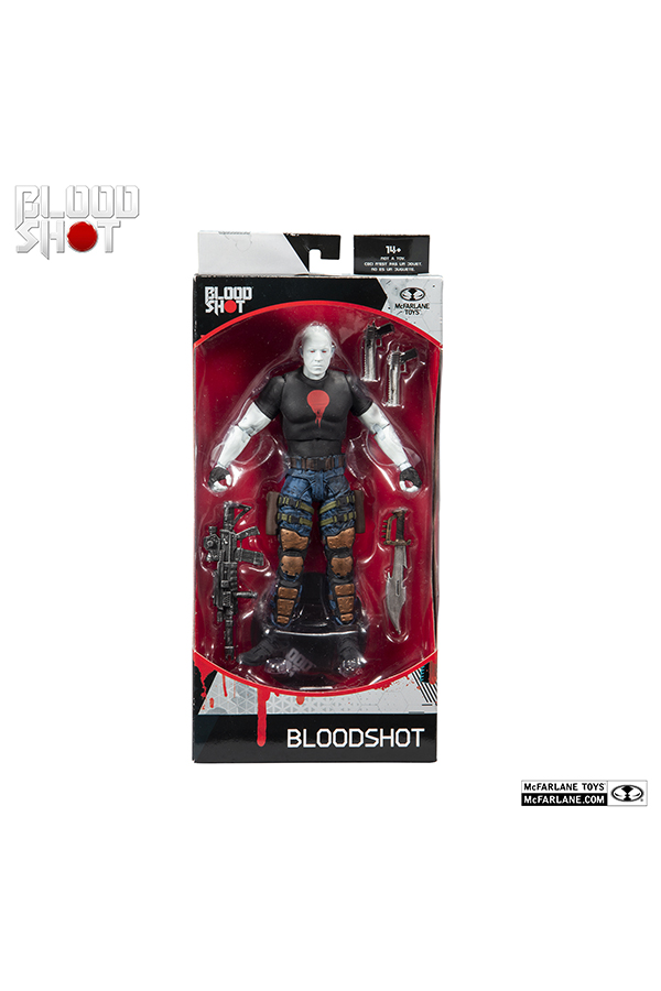 Mcfarlane toys bloodshot action figure bloodshot