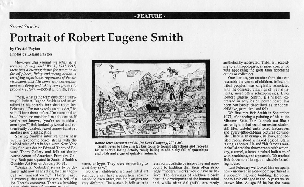 Portrait of Robert Eugene Smith