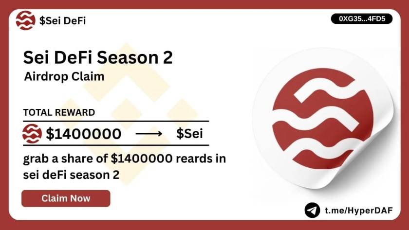 Grab a Share of $1,400,000 Rewards in Sei DeFi Season 2 Binance Web3 1 Sei DeFi Season 2