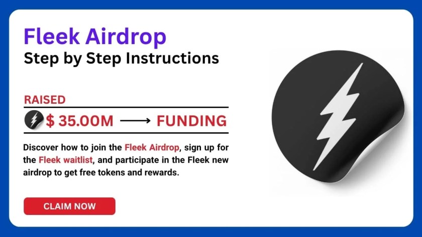 Fleek Airdrop Guide: How to Earn Crypto Reward Now 1 Fleek Airdrop