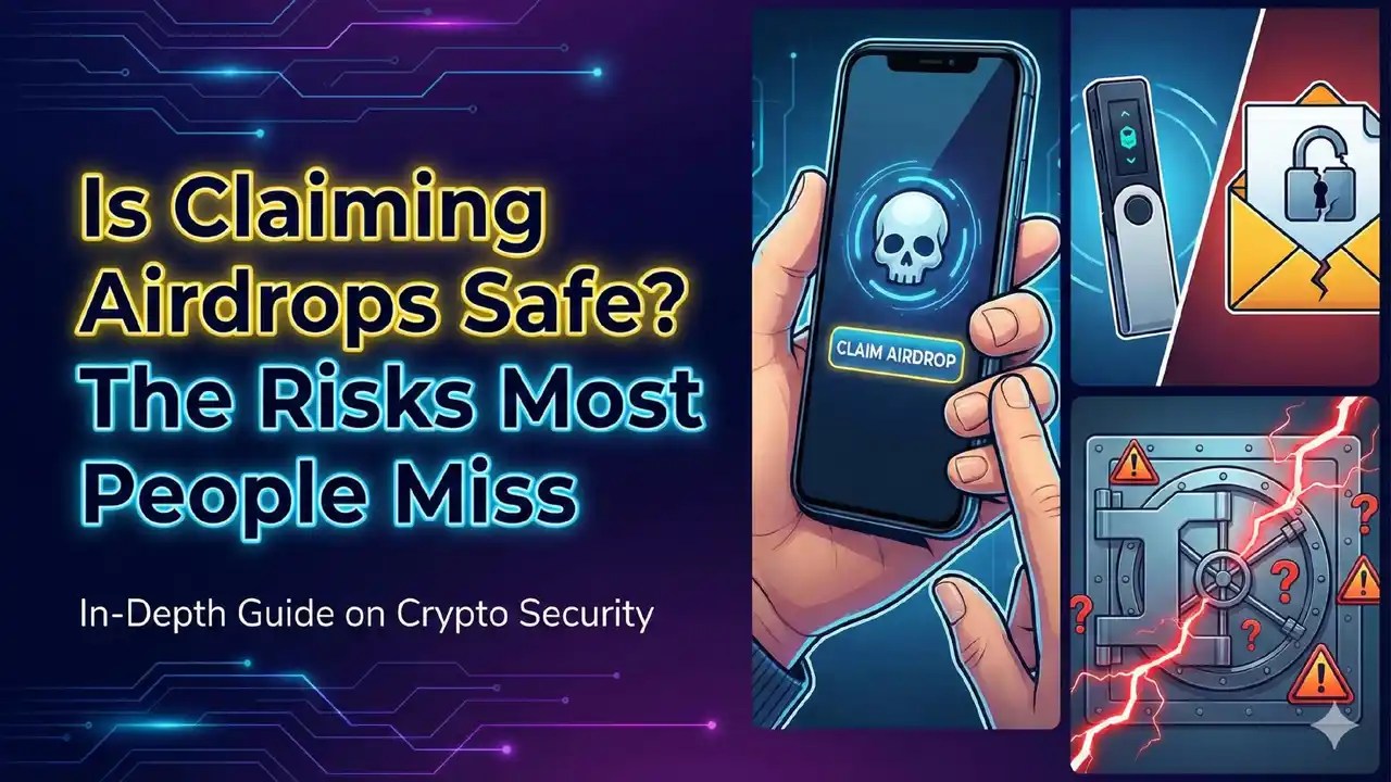Is claiming crypto airdrops safe explained with risks
