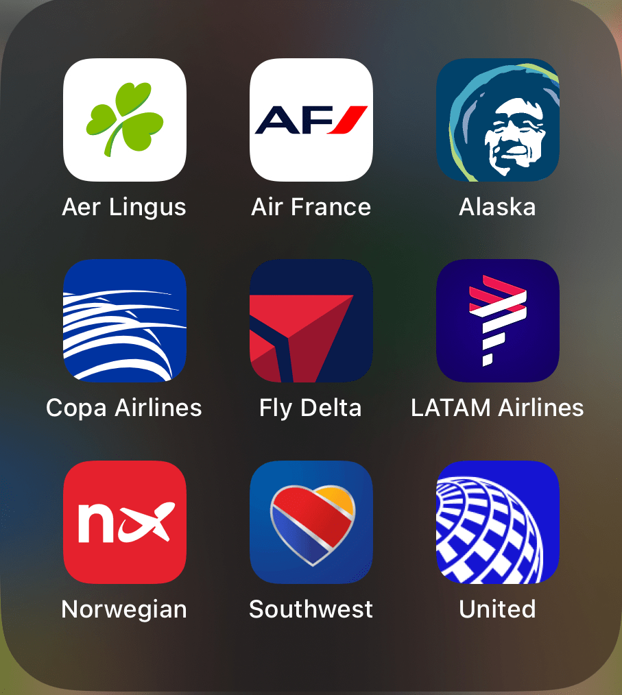 Airport apps