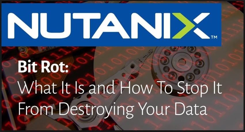 Nutanix-Bit-rot Prevention