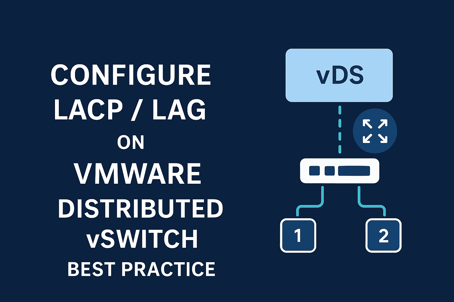 Configure LACP / LAG on vDS VMware Distributed vSwitch – Best Practice